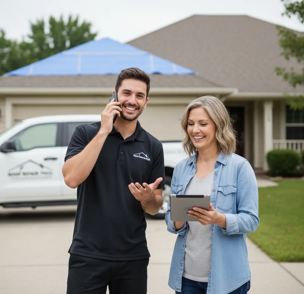 Modern Solutions Roof Repair customer support in Victor